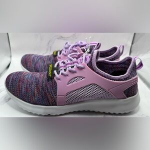 Champion Speedknit kids/girl’s Athletic sneakers lavender multi  size 6 NIB